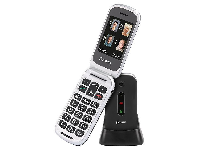 Mira, Vend, Single Sim, 6,1 Cm (2.4"), Bluetooth, 800 Mah, Sort fra Olympia