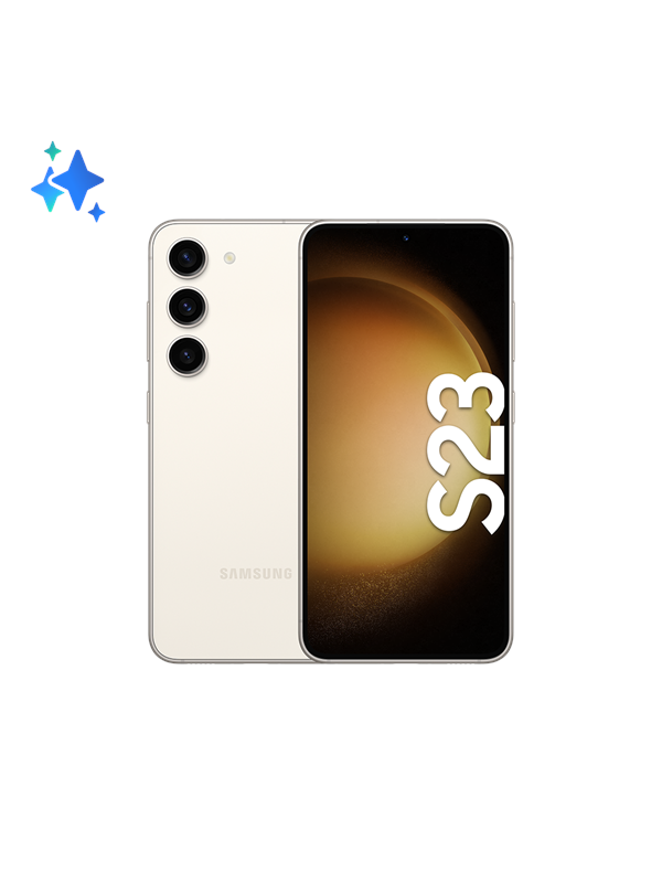 Galaxy S23 5g 256gb 8gb   Cream fra Samsung