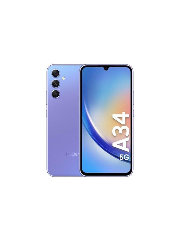 Galaxy A34 5g 128gb 6gb   Light Violet fra Samsung
