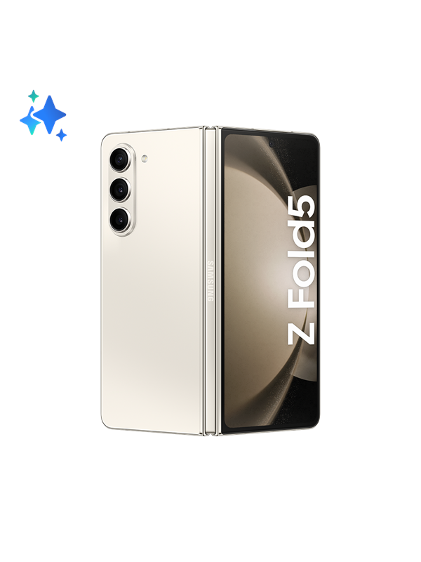 Galaxy Z Fold5 256gb 12gb   Beige fra Samsung