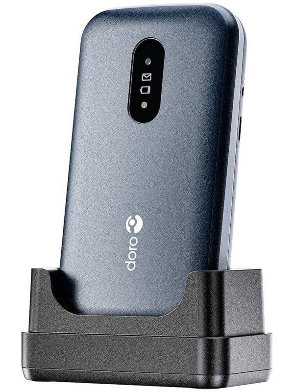 Doro 2821 4G Mobiltelefon - Blå, med 4G funktioner