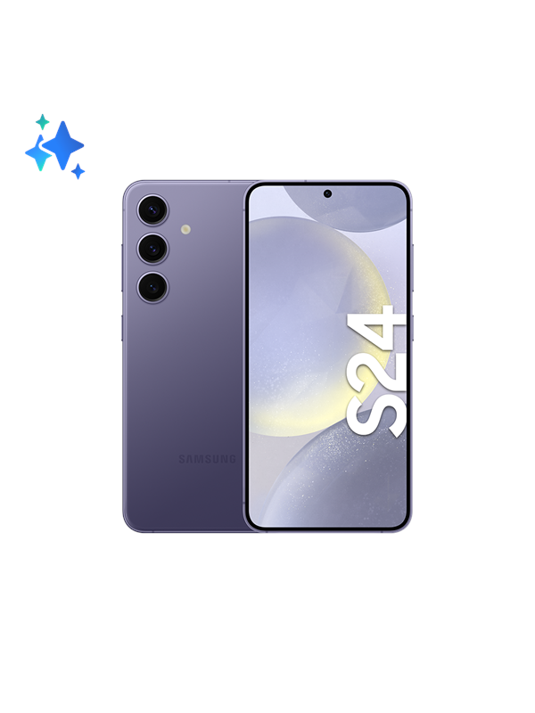 Galaxy S24 256gb 8gb   Cobalt Violet fra Samsung