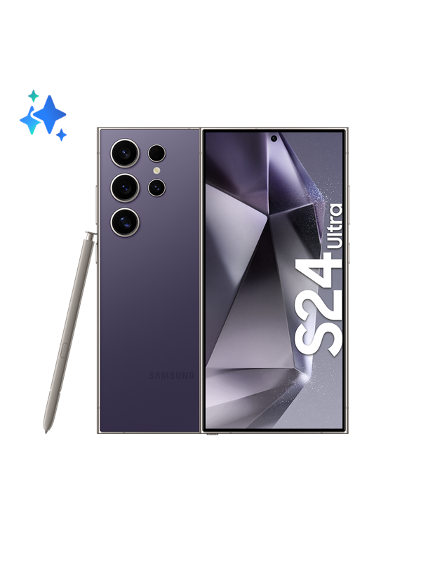 Galaxy S24 Ultra 1tb 12gb   Titanium Violet fra Samsung