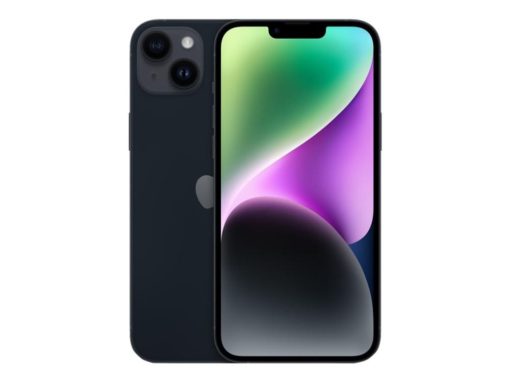 Iphone 14 Plus   5g Smartphone   Dual Sim   Intern Hukommelse 128 Gb   Oled Skærm   6.7"   2778 X 1284 Pixels   2x Bagkameraer 12 Mp, 12 Mp   F fra Apple