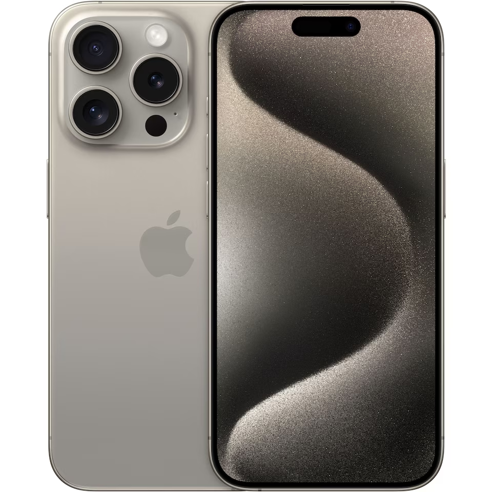 | Iphone 15 Pro   5g Smartphone   128gb   Naturligt Titanium fra Apple