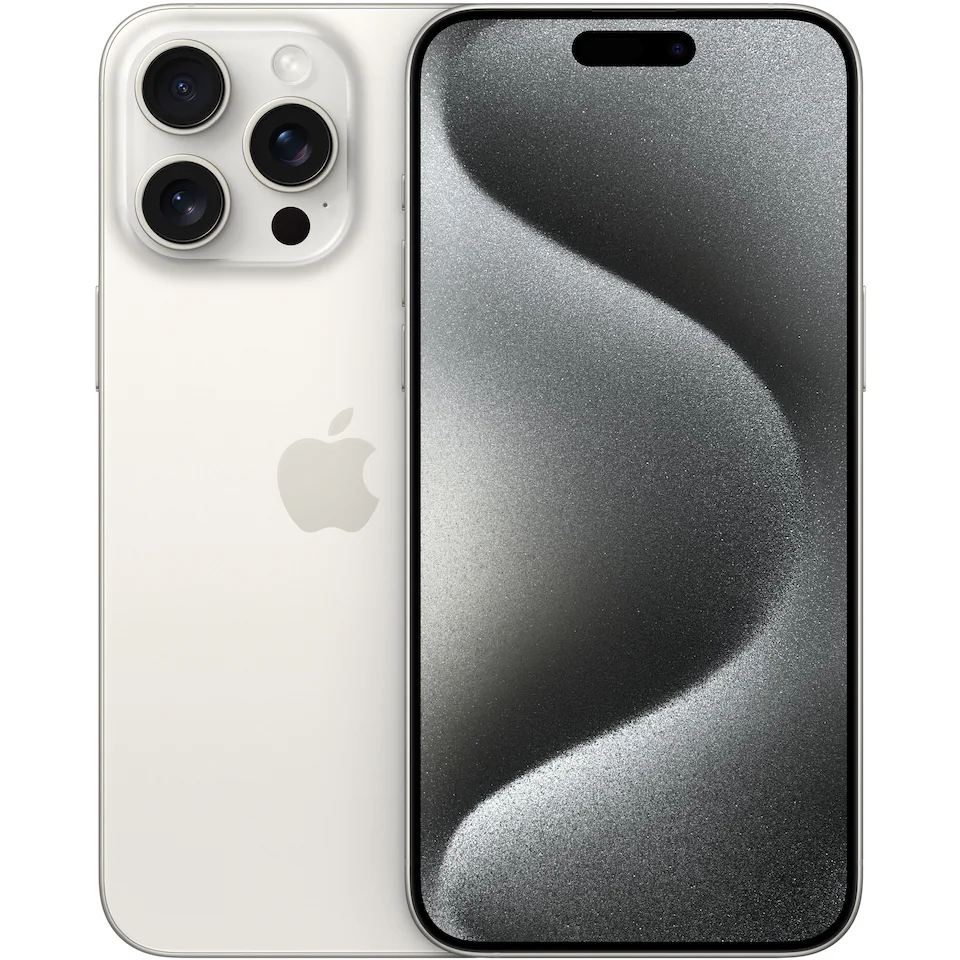 | Iphone 15 Pro Max   5g Smartphone   1tb   Hvidt Titanium fra Apple