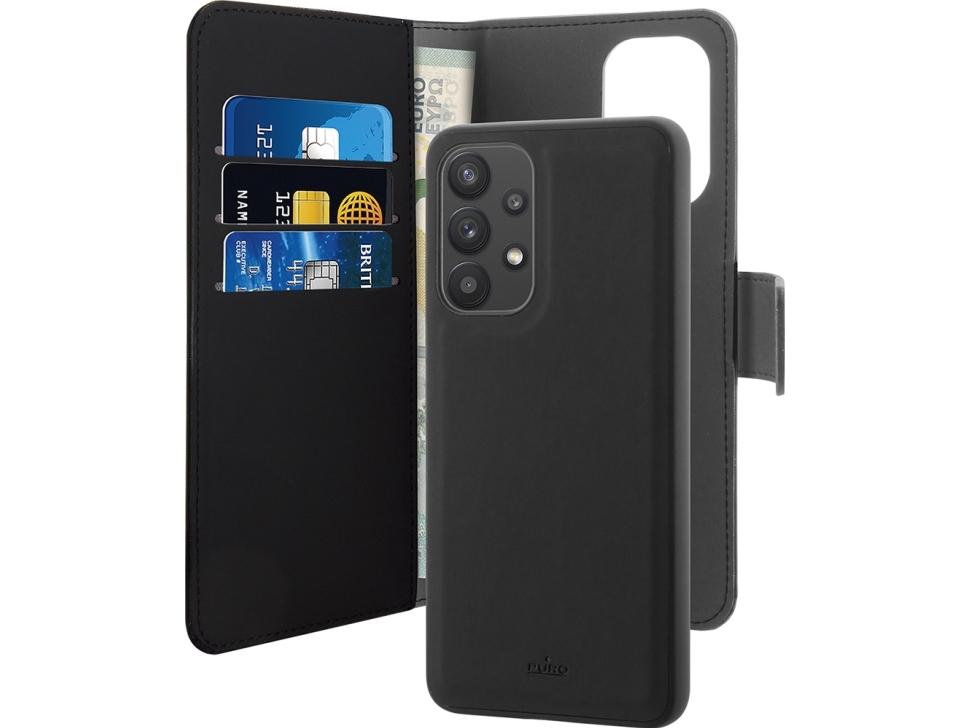Samsung Galaxy A33 5g Wallet Detachable, Black fra Puro