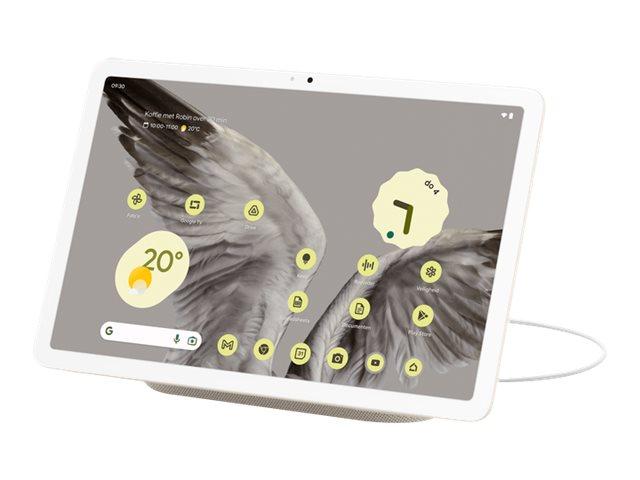Pixel Tablet   Tablet   Android   256 Gb Ufs Card   10.95" (2560 X 1600)   Porcelæn   Med Charging Speaker Dock fra Google