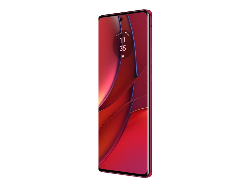 Edge 40   5g Smartphone   Dual Sim   Ram 8 Gb   Intern Hukommelse 256 Gb   Poled Display   6.55"   2400 X 1080 Pixels (144 Hz)   2x Bagkamer fra Motorola