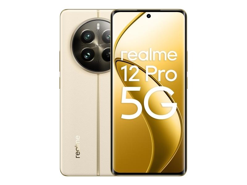 12 Pro, 17 Cm (6.7"), 12 Gb, 256 Gb, 50 Mp, Android 14, Beige fra Realme