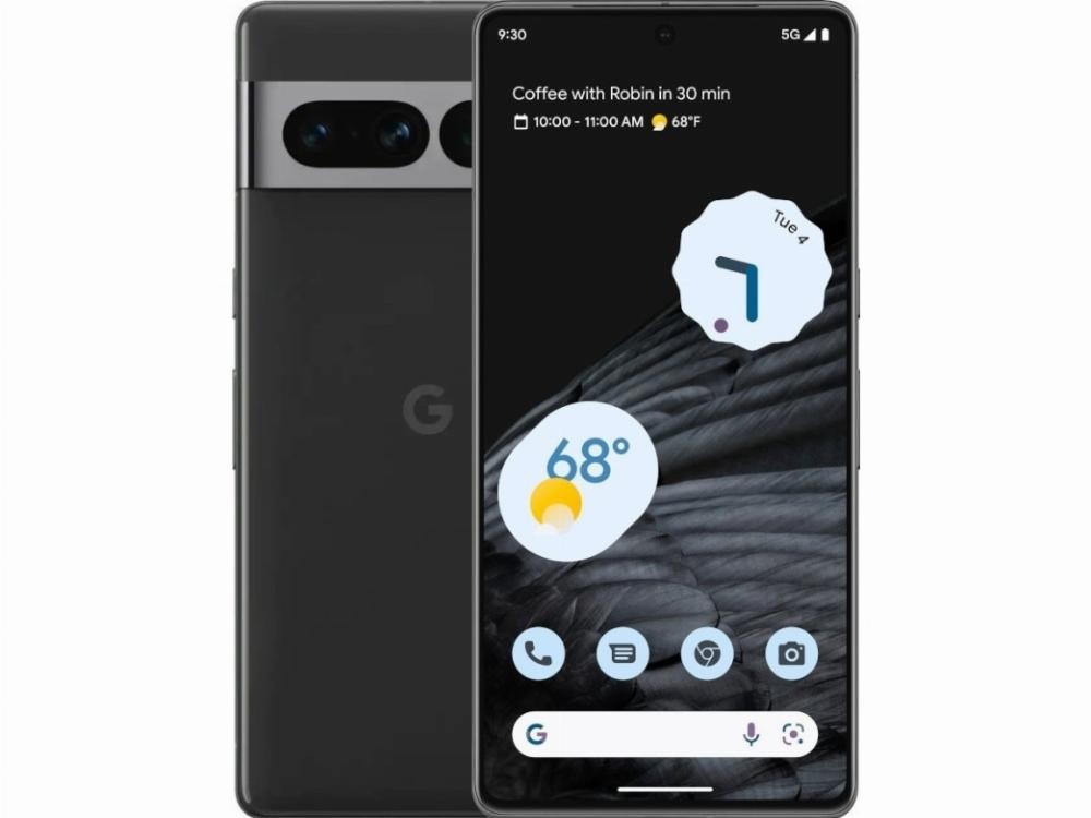Telekom   Pixel 7 Pro 5g 128 Gb Sort fra Google