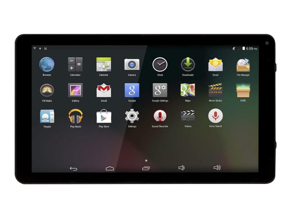 Taq 10285   Tablet   Android 8.1 (oreo) Go Edition   64 Gb   10.1" (1024 X 600)   Microsd Indgang fra Denver