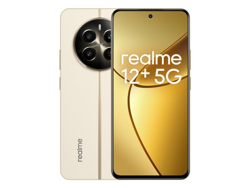 12+, 16,9 Cm (6.67"), 12 Gb, 512 Gb, 50 Mp, Android 14, Beige fra Realme