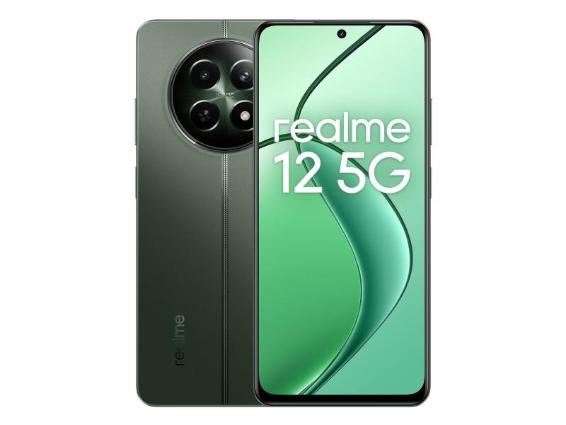 12, 17,1 Cm (6.72"), 8 Gb, 256 Gb, 108 Mp, Android 14, Grøn fra Realme