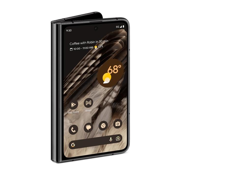 Pixel Fold   5g Smartphone   Dual Sim   Ram 12 Gb   Intern Hukommelse 256 Gb   Oled Skærm   7.6"   7.6"   2208 X 1840 Pixels 2208 X 1840 Pixel fra Google