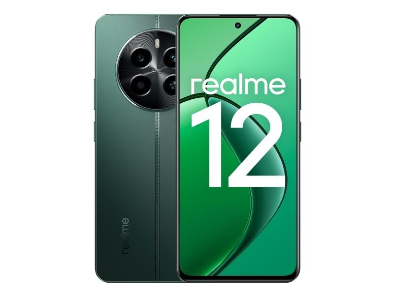 12 4g, 16,9 Cm (6.67"), 8 Gb, 512 Gb, 50 Mp, Android 14, Grøn fra Realme