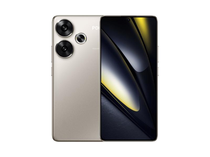 F6, 16,9 Cm (6.67"), 2712 X 1220 Pixel, 8 Gb, 256 Gb, 50 Mp, Titanium fra Poco