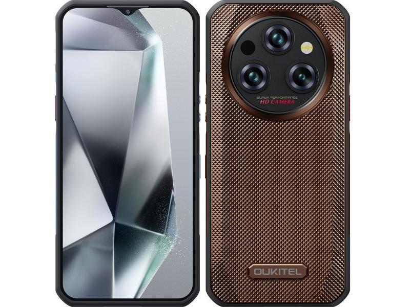 Smartfon   Smartphone   Wp35 8 256 11000mah Ds. Brun fra Oukitel