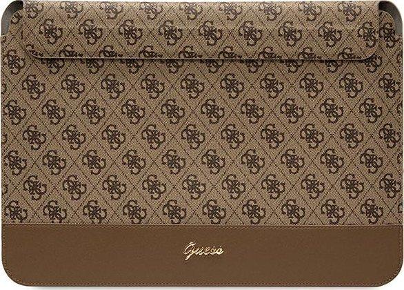 Etui     Sleeve Gucs14ps4sgw 14" Brzowy  Brown 4g Stripe Metal Logo fra Guess
