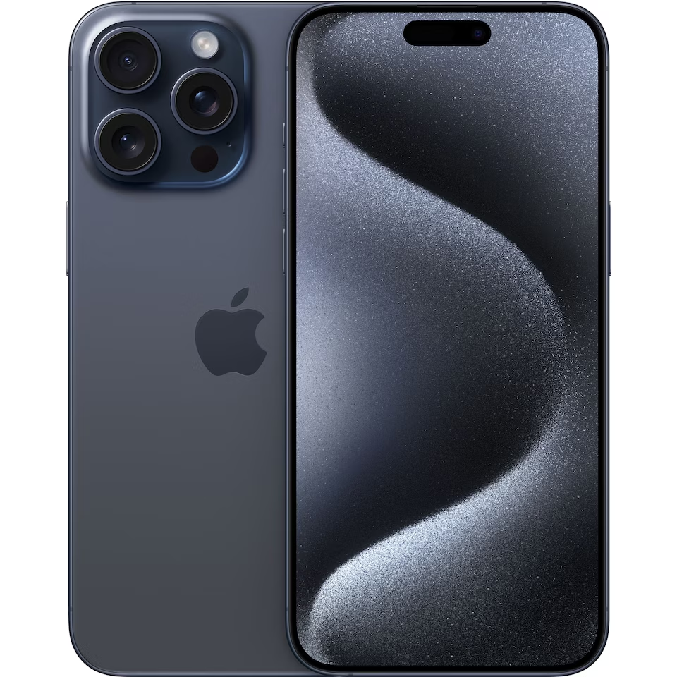 | Iphone 15 Pro Max   5g Smartphone   256gb   Blåt Titanium fra Apple