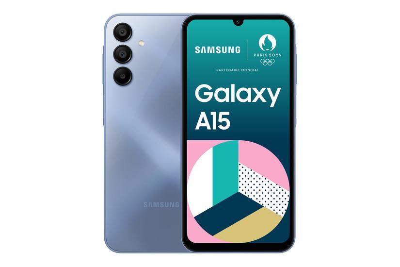Galaxy A15   Blå   4g Smartphone   128 Gb   Gsm fra Samsung