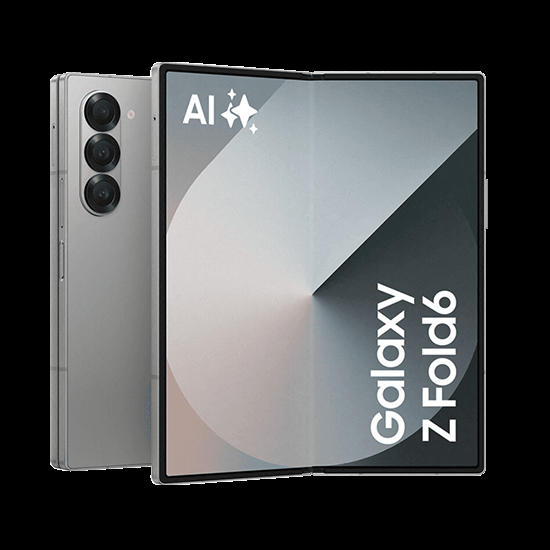 Samsung Galaxy Z Fold6 5G - 512GB i Sølv på Udsalg!
