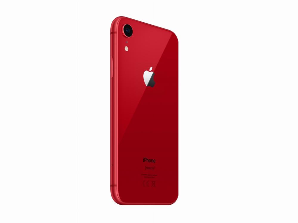 Iphone Xr   (product) Red   4g Smartphone   Dual Sim   Intern Hukommelse 64 Gb   Lcd Skærm   6.1"   1792 X 828 Pixels   Rear Camera 12 Mp   Fro fra Apple