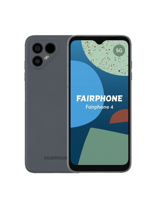 Fairphone 4 5G - 128GB, 6GB RAM, Grå - Fantastisk tilbud!