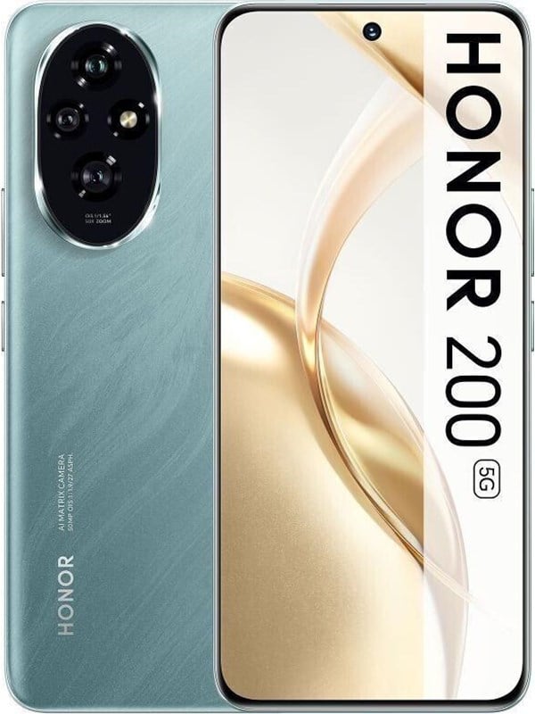 Honor 200 Emerald Green - 256GB, 8GB RAM, 5G Mobiltelefon