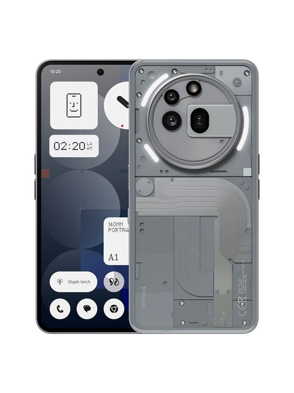 Nothing Phone (3a) Pro 256GB - Grey, 12GB RAM, 5G