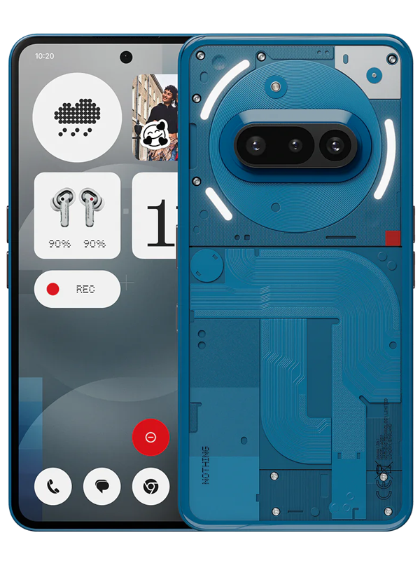 Nothing Phone (3a) 256GB 12GB Blå - Fantastisk tilbud!