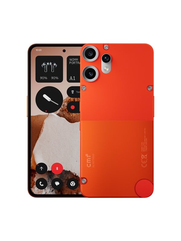 Phone 2 Pro 128GB 8GB Orange - Fantastisk tilbud!