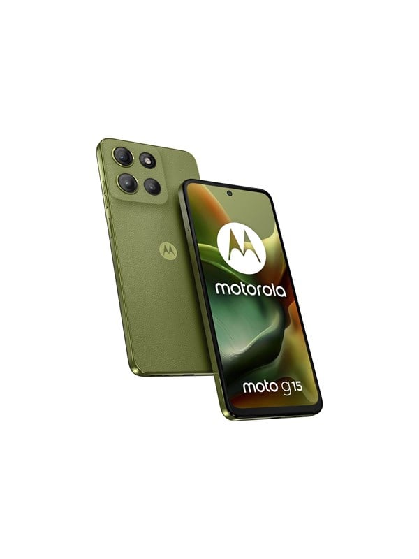 Moto G15 128GB 4GB - Iguana Green Smartphone tilbud