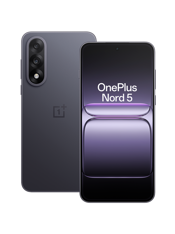 OnePlus Nord 5 256GB - Phantom Grey Mobiltelefon på tilbud