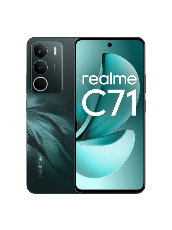 Realme C71 256GB Forest Owl - Fantastisk Mobiltilbud!
