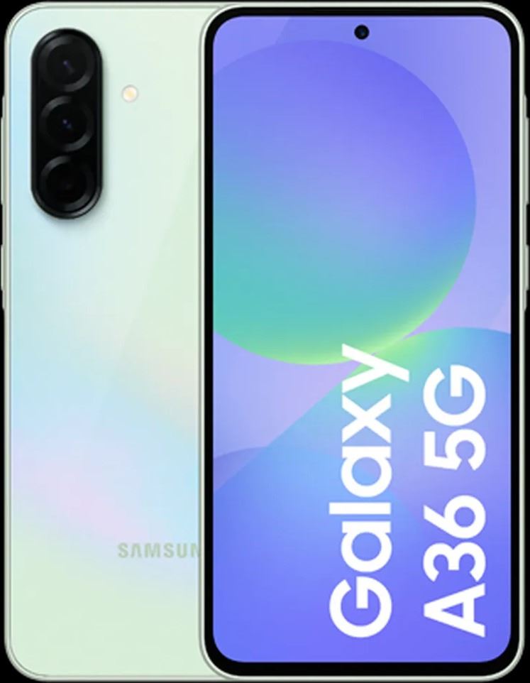 Samsung Galaxy A36 5G (128GB) - Lime uden abonnement