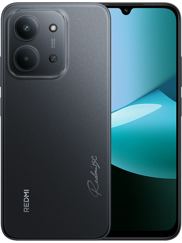 Redmi 15c 256gb 8gb Midnight Black fra Xiaomi