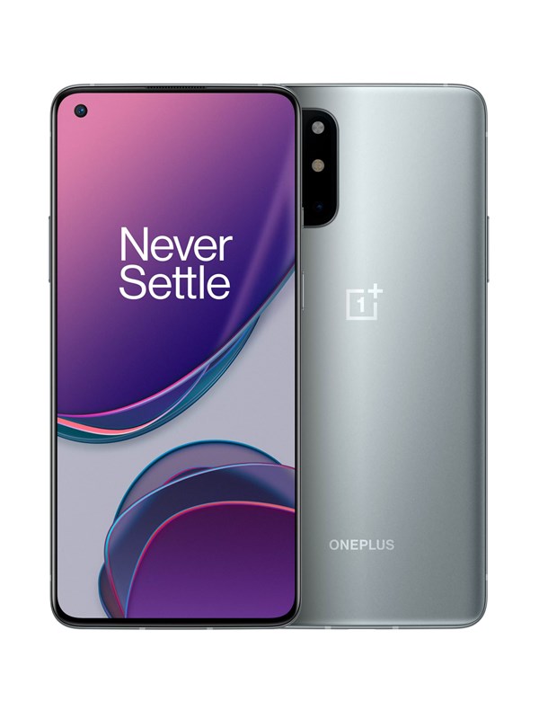 8t 5g 128gb 8gb   Lunar Silver fra Oneplus