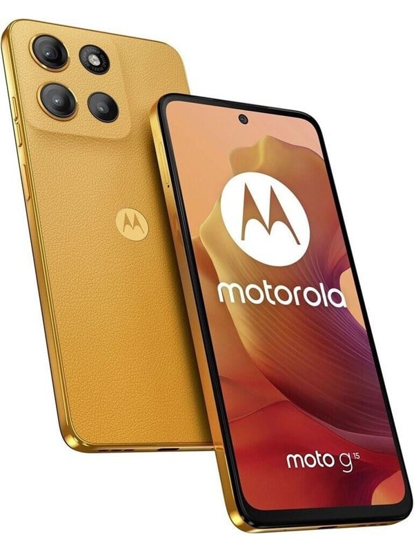 Moto G15 128gb 8gb   Sunrise Orange fra Motorola