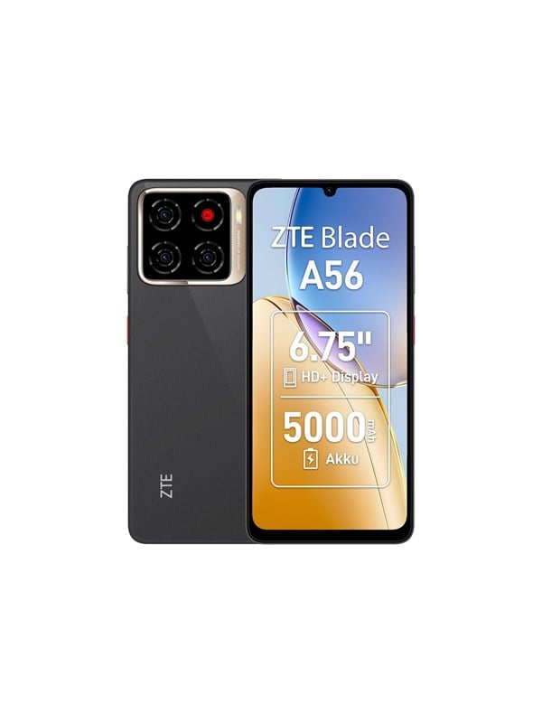 Blade A56   Celestial Black   4g Smartphone   64 Gb   Gsm fra Zte