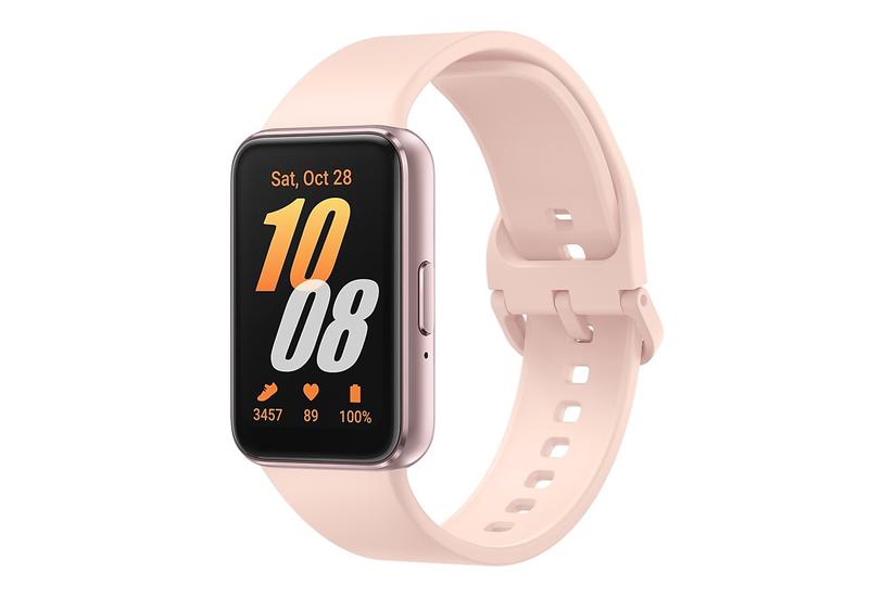 Galaxy Fit3 Aktivitetssporer Med Rem   256 Mb   Pink Guld fra Samsung