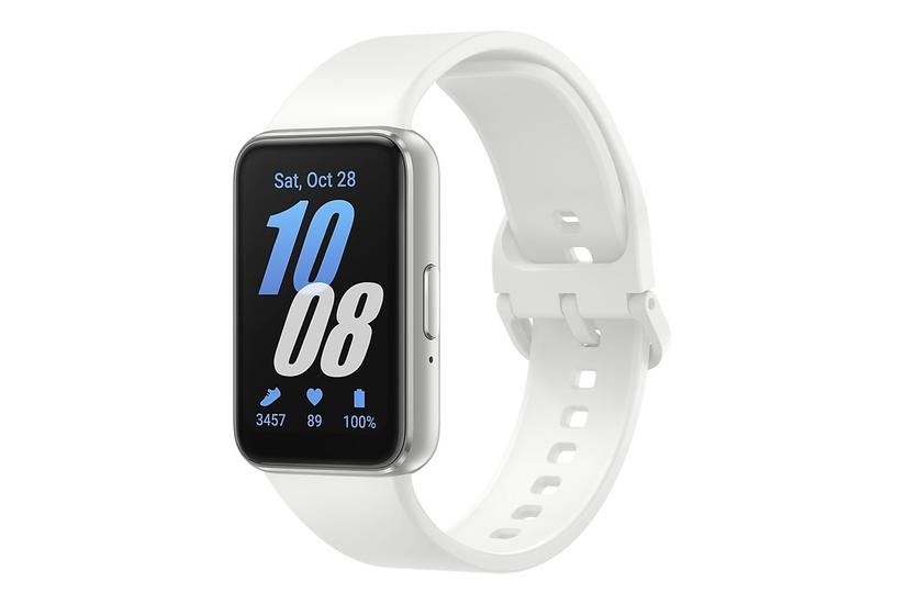 Galaxy Fit3 Aktivitetssporer Med Rem   256 Mb   Sølv fra Samsung